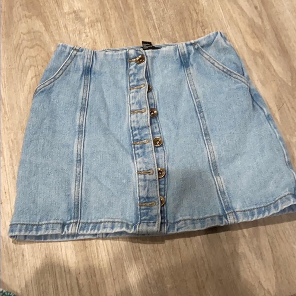 Forever 21 denim skirt